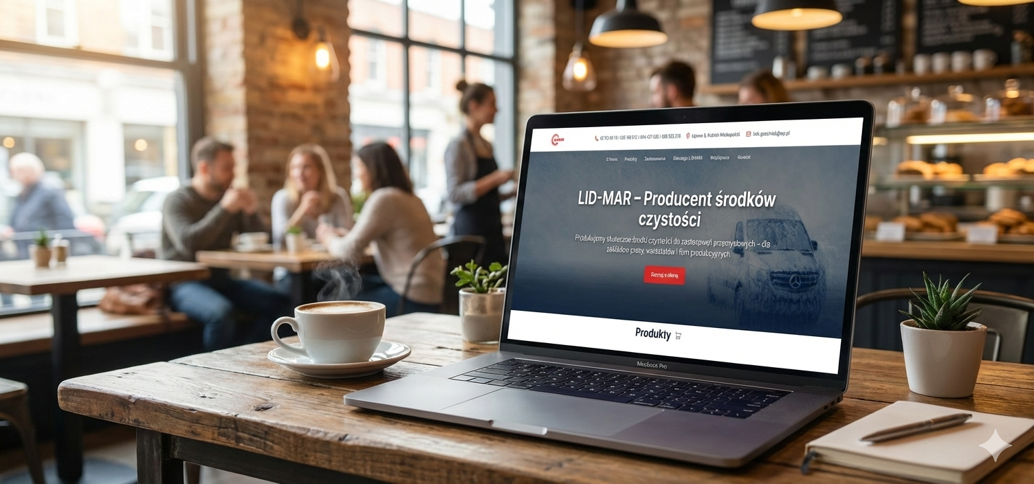 LID-MAR - Realizacja strony internetowej